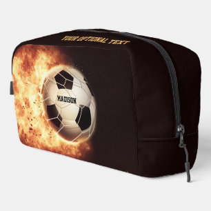 Individuelle Name Soccer Goal Waschbeutel