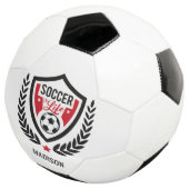 individuelle Name Soccer Logo Fußball (Dreiviertel)