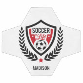 individuelle Name Soccer Logo Fußball (Flach)