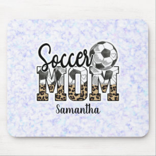 Individuelle Name Soccer Mama Muttertag Mousepad
