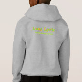 Individuelle Name Social auf Back Hype Streamer Ga Hoodie (Rückseite)