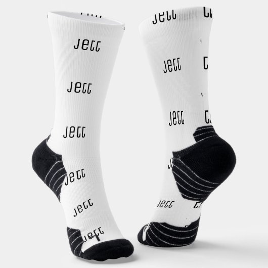 Individuelle Name Socken (Gewinkelt)
