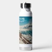 Individuelle Name Solheimajokull, Island Trinkflasche (Links)