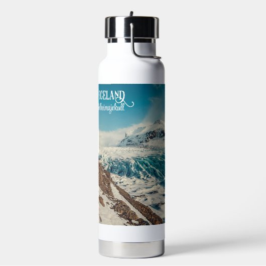 Individuelle Name Solheimajokull, Island Trinkflasche (Links)
