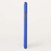 Individuelle Name Solid Royal Blue Case-Mate iPhone Hülle (Hinten/Rechts)