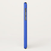 Individuelle Name Solid Royal Blue Case-Mate iPhone Hülle (Hinten/Links)