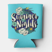 Individuelle Name Sommerabende Dosenkühler (Vorderseite)