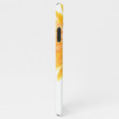 Individuelle Name Sonnenblume iPhone Hülle (Rechte Seite)