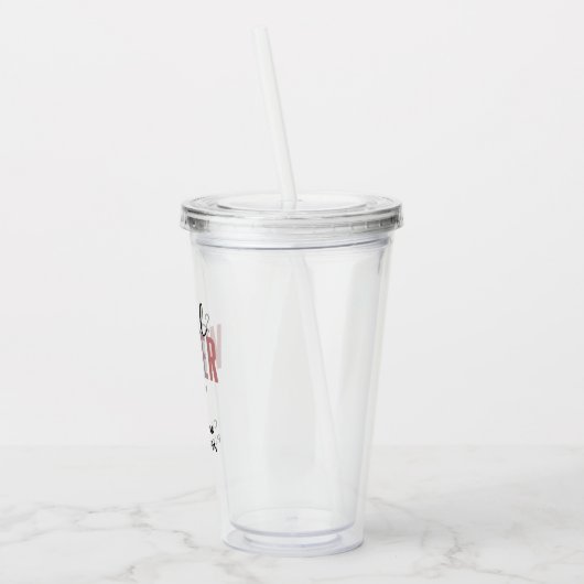 Individuelle Name Sozialarbeiter Abschluss Geschen Acryltrinkbecher (Links)