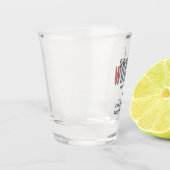 Individuelle Name Sozialarbeiter Abschluss Geschen Schnapsglas (Links)