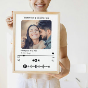 Individuelle Name Special Song Music Player Style  Poster