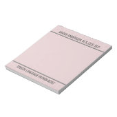Individuelle Name Speech Language Pathologist SLP Notizblock (Rotiert)