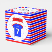 individuelle Name-Sportarten zum 7. Geburtstag Geschenkschachtel (Rückseite)