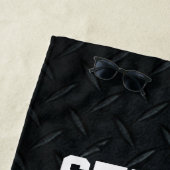 Individuelle Name Sports Golf Ball Herren Hobby Co Strandtuch (Beispiel)