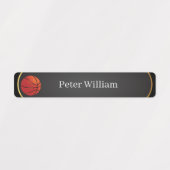 Individuelle Name Sports Lover High School Labels Etiketten (Design 1)