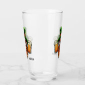 Individuelle Name St. Patrick's Day Glas (Links)