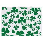 Individuelle Name St. Patrick's Day Tote Bag Große Geschenktüte (Rückseite)