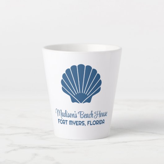 Individuelle Name, Standort und Farbähnlich Milchtasse (Vorderseite)