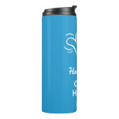 Individuelle Name, Standort und Farbe Shaka Thermosbecher (Nach links gedreht)