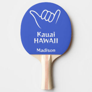 Individuelle Name, Standort und Farbe Shaka Tischtennis Schläger