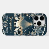 Individuelle Name Star of Wonder Nativity Dot Mand Case-Mate iPhone Hülle (Rückseite (Horizontal))