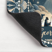 Individuelle Name Star of Wonder Nativity Dot Mand Mousepad (Ecke)