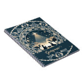 Individuelle Name Star of Wonder Nativity Dot Mand Notizblock (Rechte Seite)