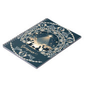 Individuelle Name Star of Wonder Nativity Dot Mand Notizblock (Linke Seite)