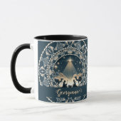 Individuelle Name Star of Wonder Nativity Dot Mand Tasse (Links)
