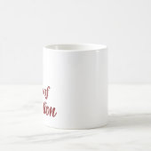 Individuelle Name Stilvolle Moderne Fußballweltmei Kaffeetasse (Mittel)