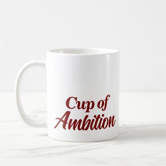 Individuelle Name Stilvolle Moderne Fußballweltmei Kaffeetasse (Links)