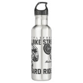 Individuelle Name Street Bike Wasserflasche Edelstahlflasche (Vorderseite)