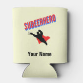 Individuelle Name Subeerhero Bierflasche Cooler Dosenkühler (Rückseite)