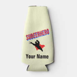 Individuelle Name Subeerhero Bierflasche Cooler Flaschenkühler