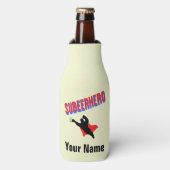 Individuelle Name Subeerhero Bierflasche Cooler Flaschenkühler (Flaschenvorderseite)