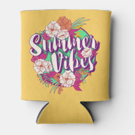 Individuelle Name Summer Vibes Dosenkühler