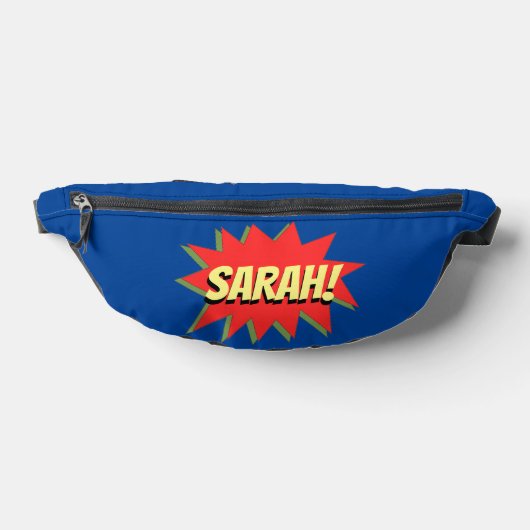 Individuelle Name Superhero Bauchtasche (Ablage )