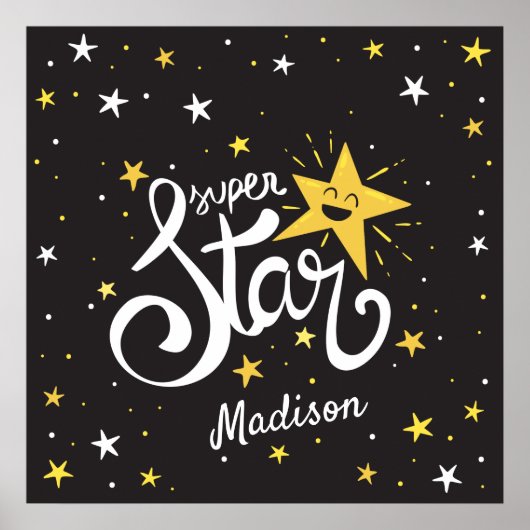 Individuelle Name Superstar Poster (Vorne)