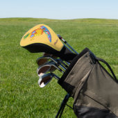 Individuelle Name Surfen Ananas Golf Headcover (In SItu)