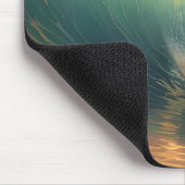 Individuelle Name Surfing Mousepad (Ecke)