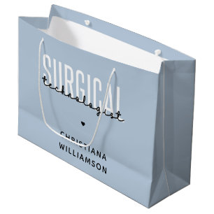 Individuelle Name Surgical Technologe Med Surg Tec Große Geschenktüte