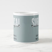 Individuelle Name Surgical Technologe Med Surg Tec Jumbo-Tasse (Vorderseite)