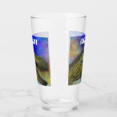 Individuelle Name T-Rex Dinosaur Tyrannosaurus Lei Glas (Links)