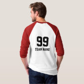 Individuelle Name T-Shirt (Schwarz voll)