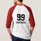 Individuelle Name T-Shirt (Rückseite)