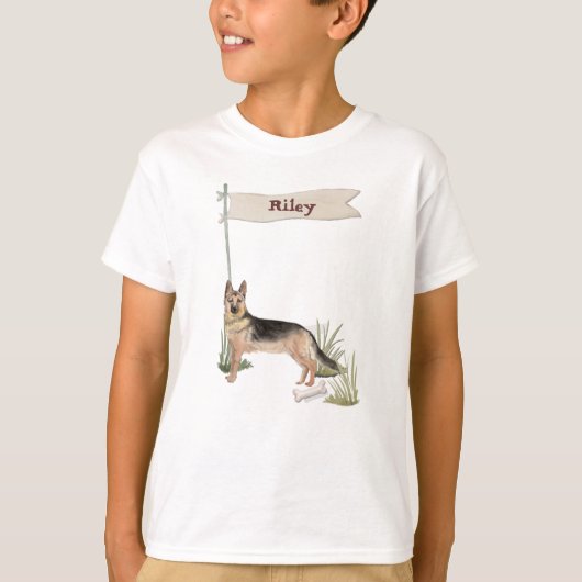 Individuelle Name T-Shirt (Vorderseite)