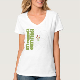 Individuelle Name T-Shirt für Mama