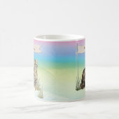 Individuelle Name Tabby Cat Pet Kaffeetasse (Mittel)