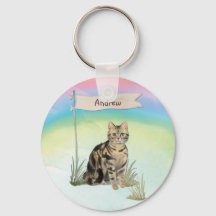 Individuelle Name Tabby Cat Pet