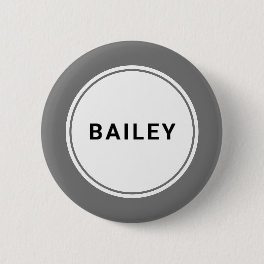Individuelle Name-Tag-Abzeichen-Button Button (Vorderseite)